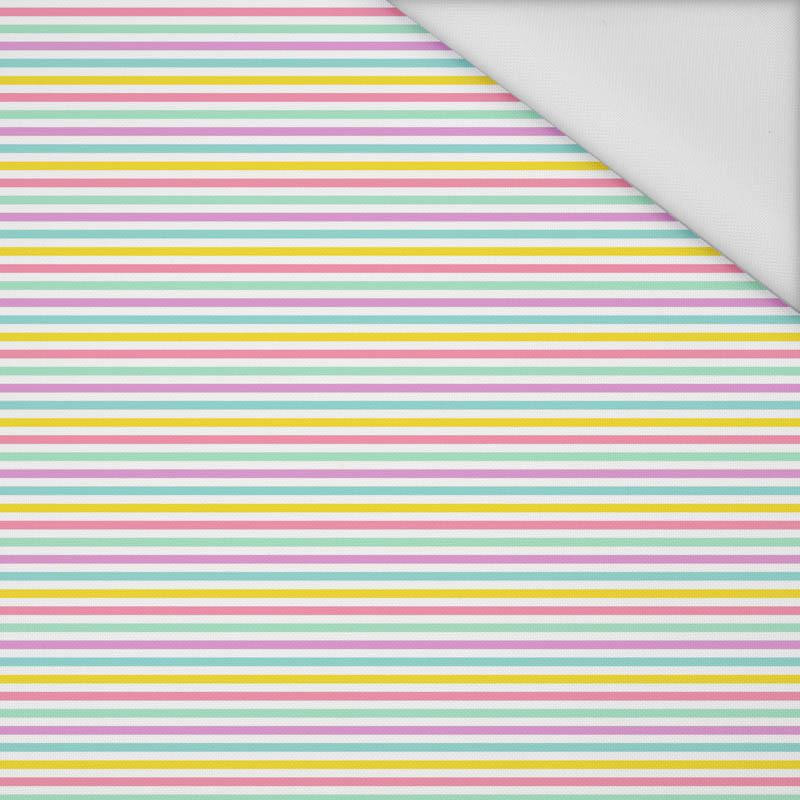 MULTICOLOR STRIPES (mix) pat. 1 - Waterproof woven fabric