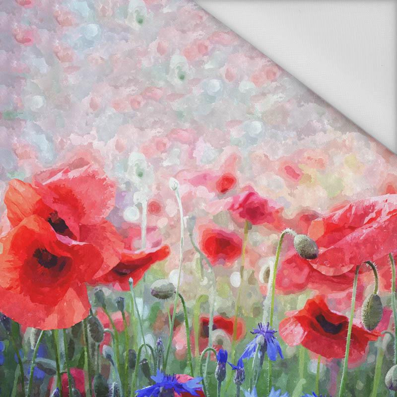 POPPIES pat. 1 - panel Waterproof woven fabric