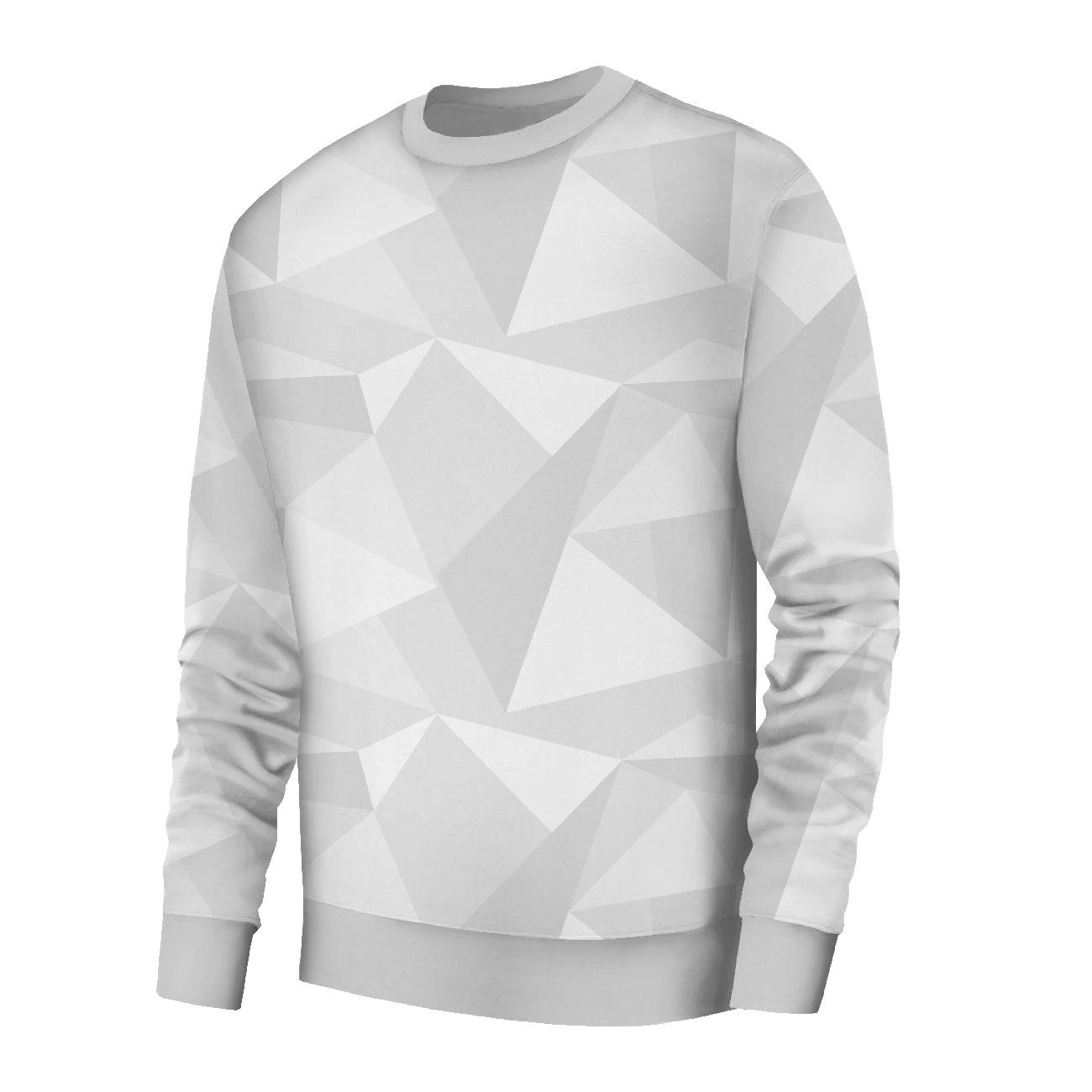 MEN’S SWEATSHIRT (OREGON) BASIC - ICE (adventure) / grey - sewing set