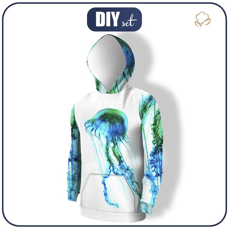 MEN’S HOODIE (COLORADO) - JELLYFISH - sewing set 