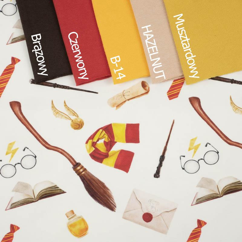 MAGIC WORLD pat. 2 (MAGIC SCHOOL) - looped knit fabric