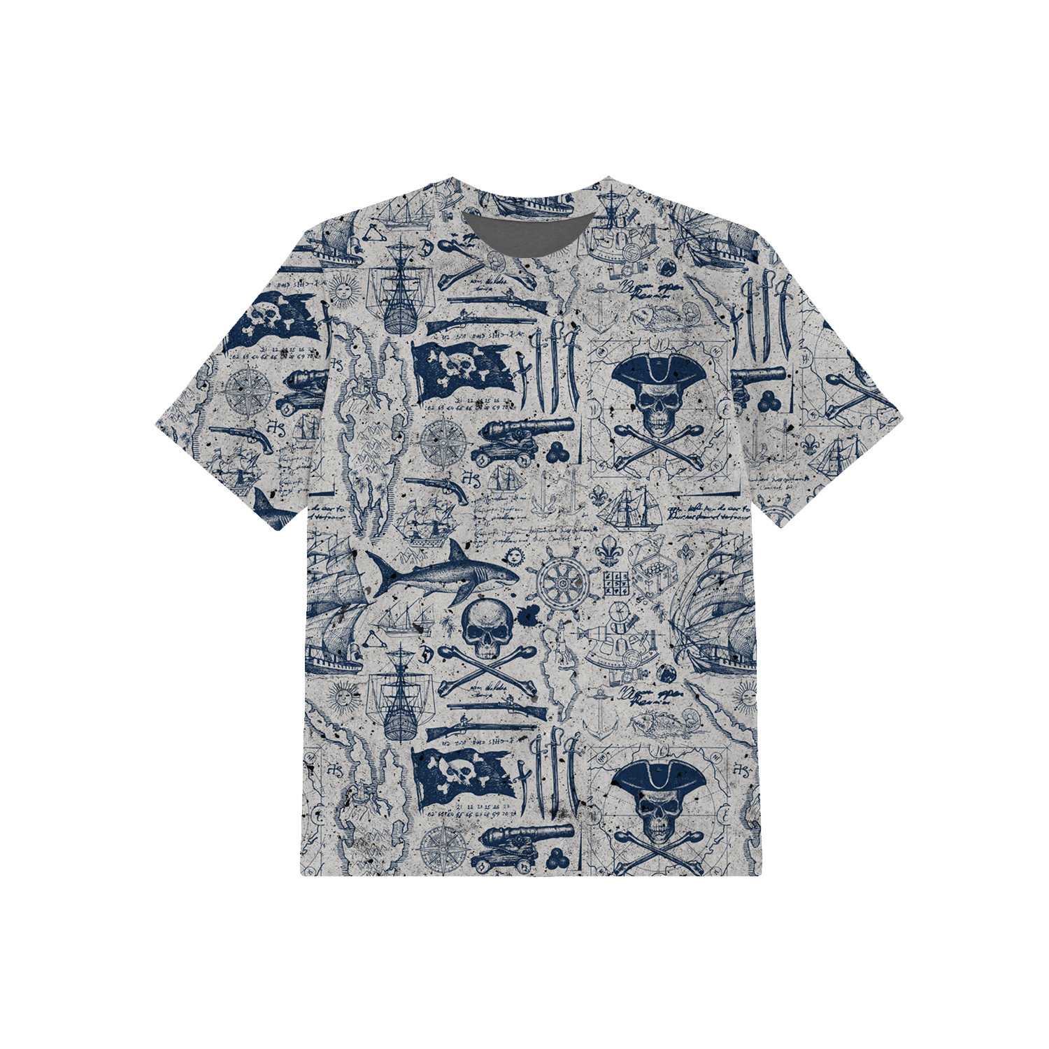 2-PACK - KID’S T-SHIRT - IN THE SEA - sewing set