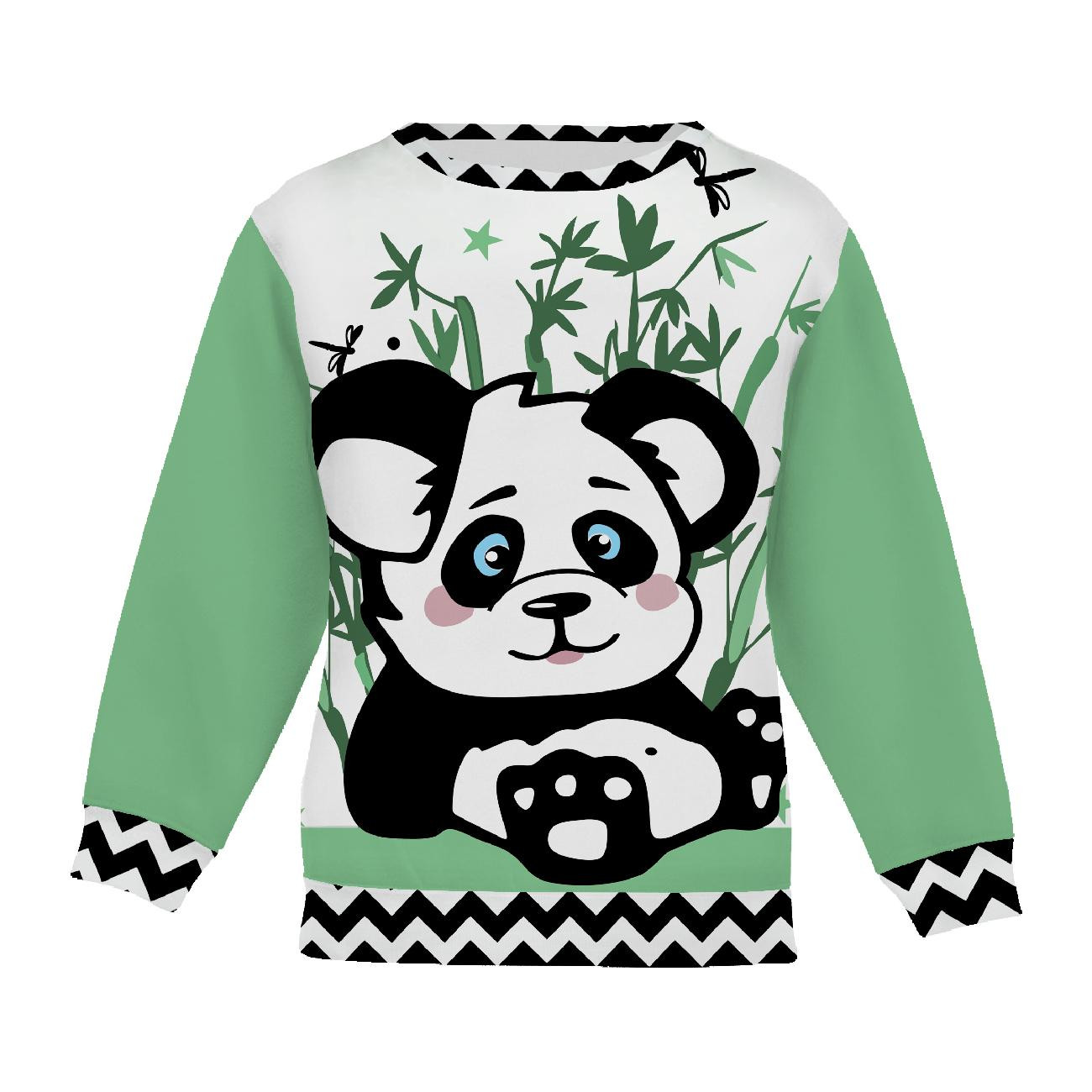 CHILDREN'S (NOE) SWEATSHIRT - PANDA AMELIE - sewing set