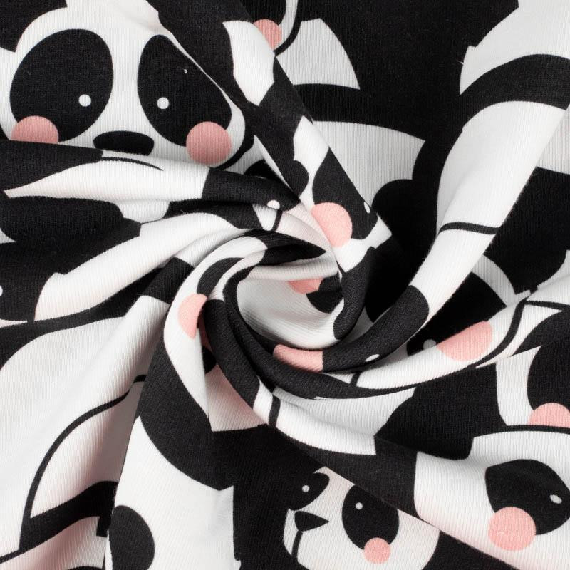 PANDAS / pink - single jersey with elastane