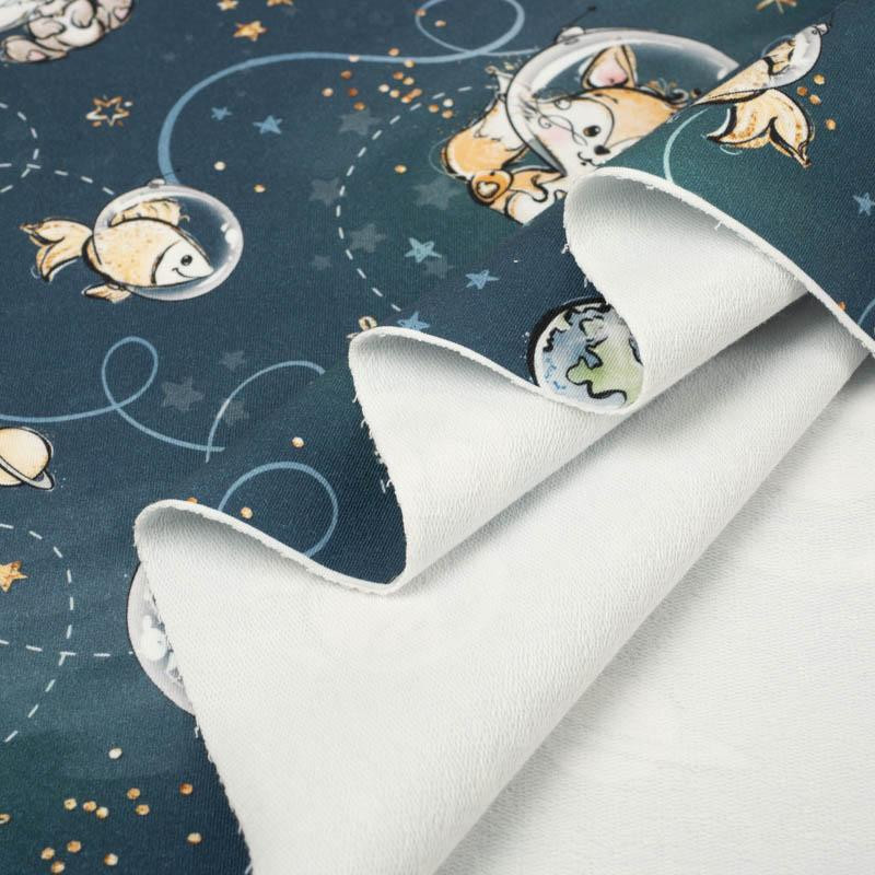 SPACE CUTIES pat. 3 (CUTIES IN THE SPACE) - looped knit fabric