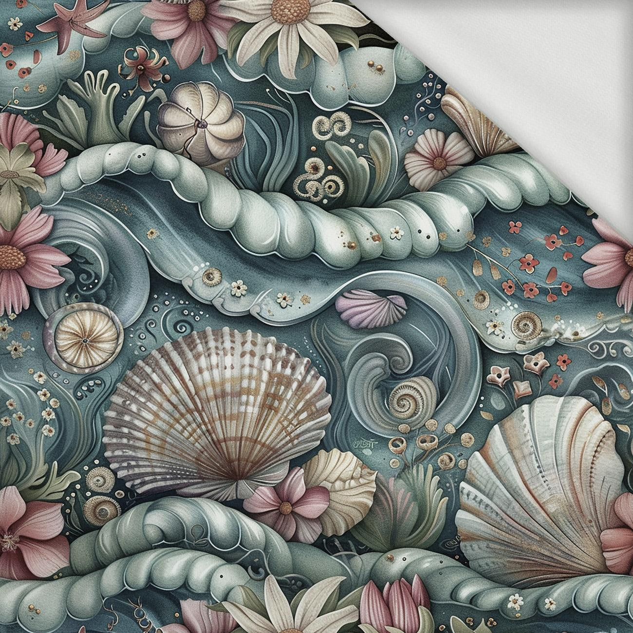 SEA WORLD pat. 1 - looped knit fabric