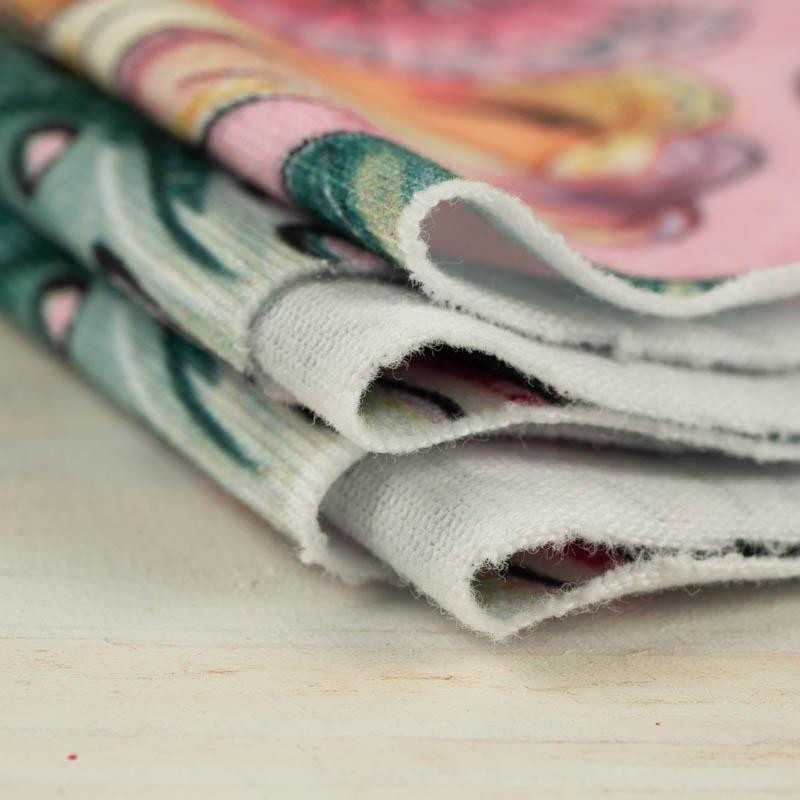 MERMAIDS MIX - looped knit fabric