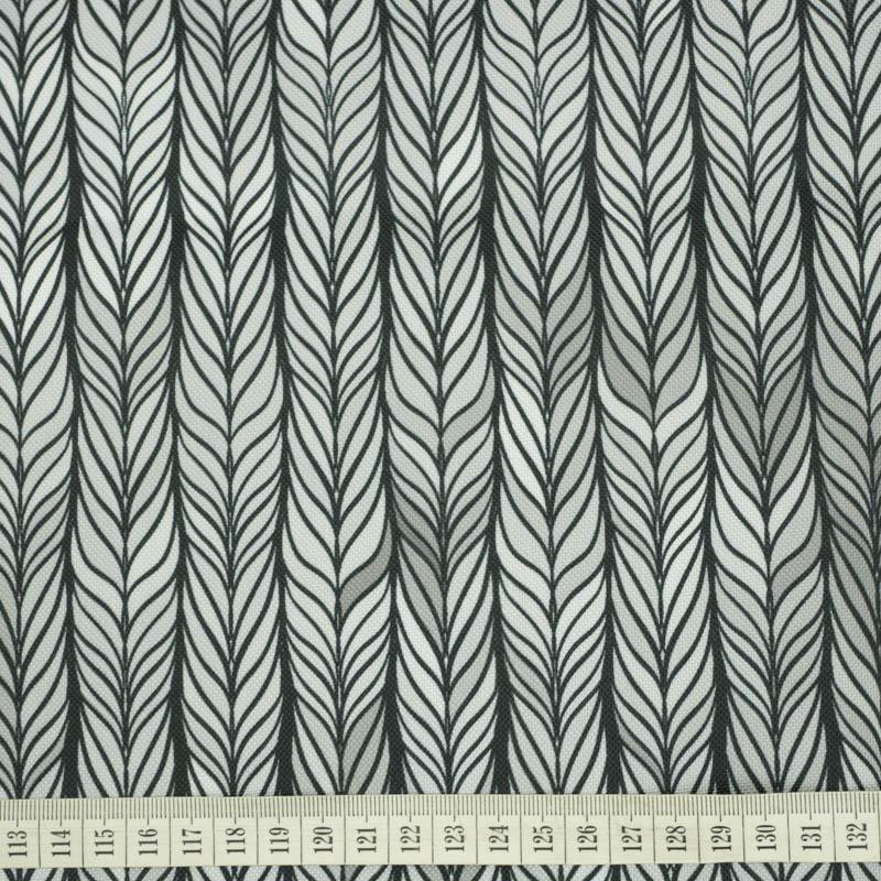 BRAID / grey - Waterproof woven fabric