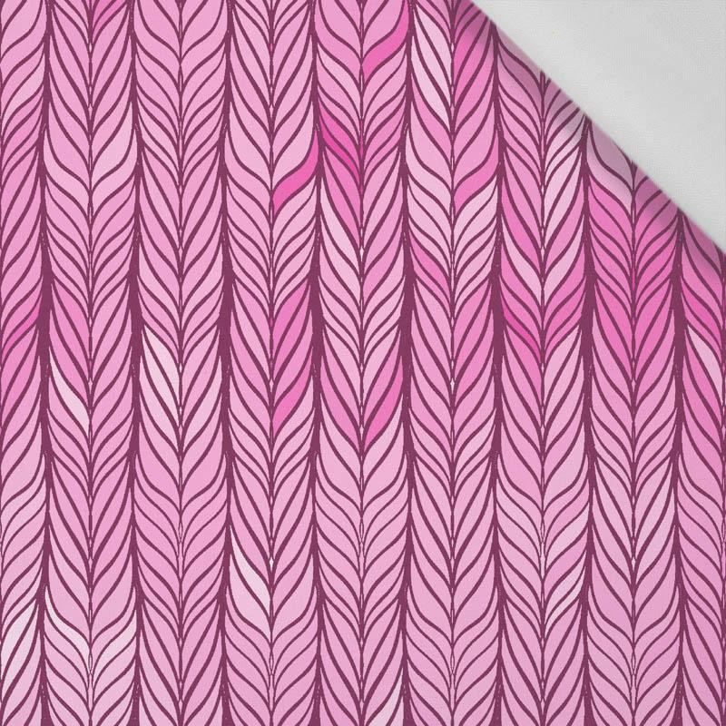 BRAID / pink - Cotton woven fabric