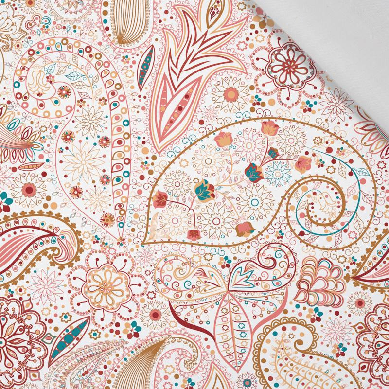 GOLDEN LACE / white - Cotton woven fabric