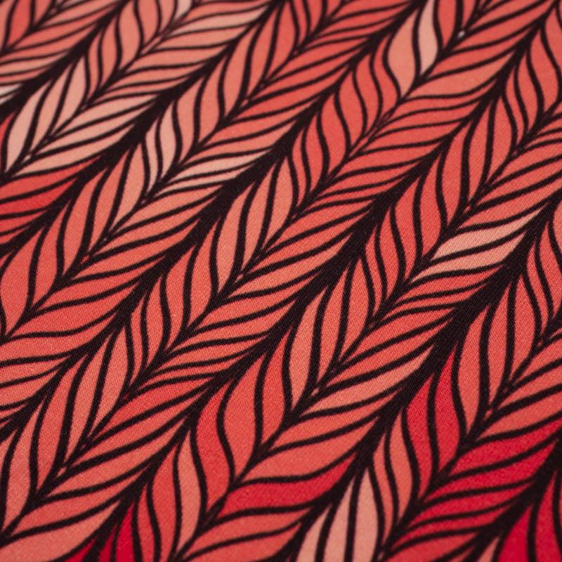 BRAID / red - looped knit 