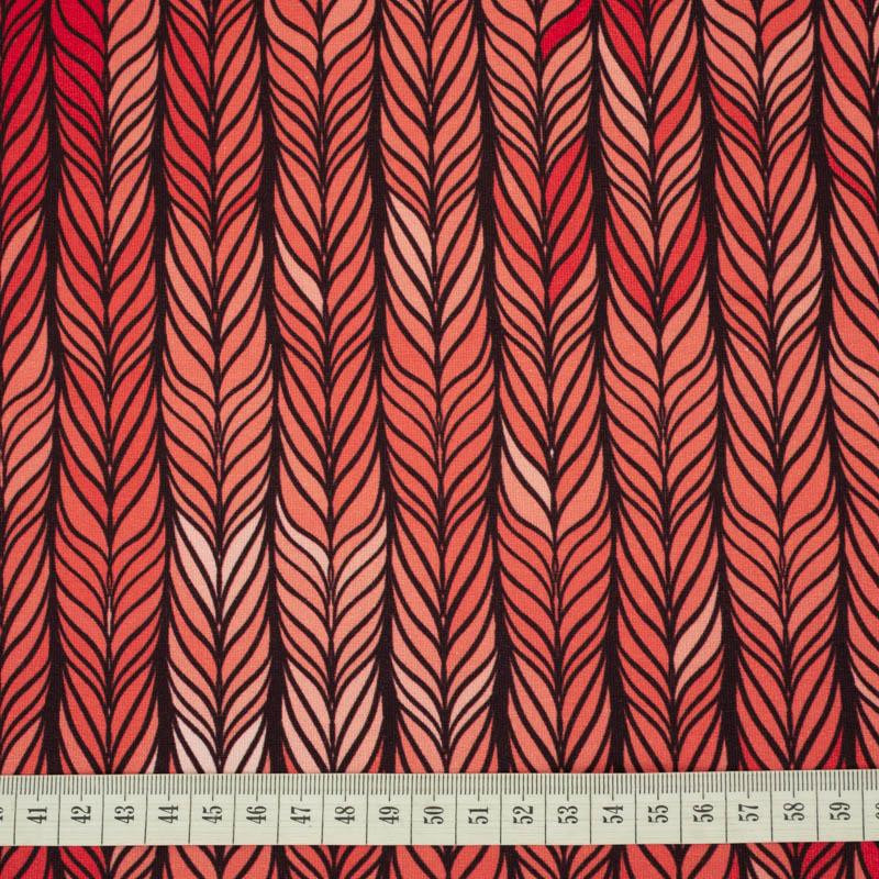 BRAID / red - looped knit 