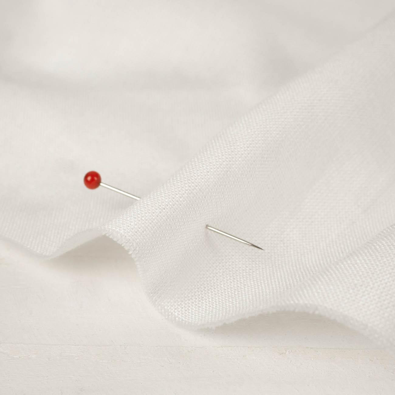 GREEN HERBARIUM / white - viscose woven fabric