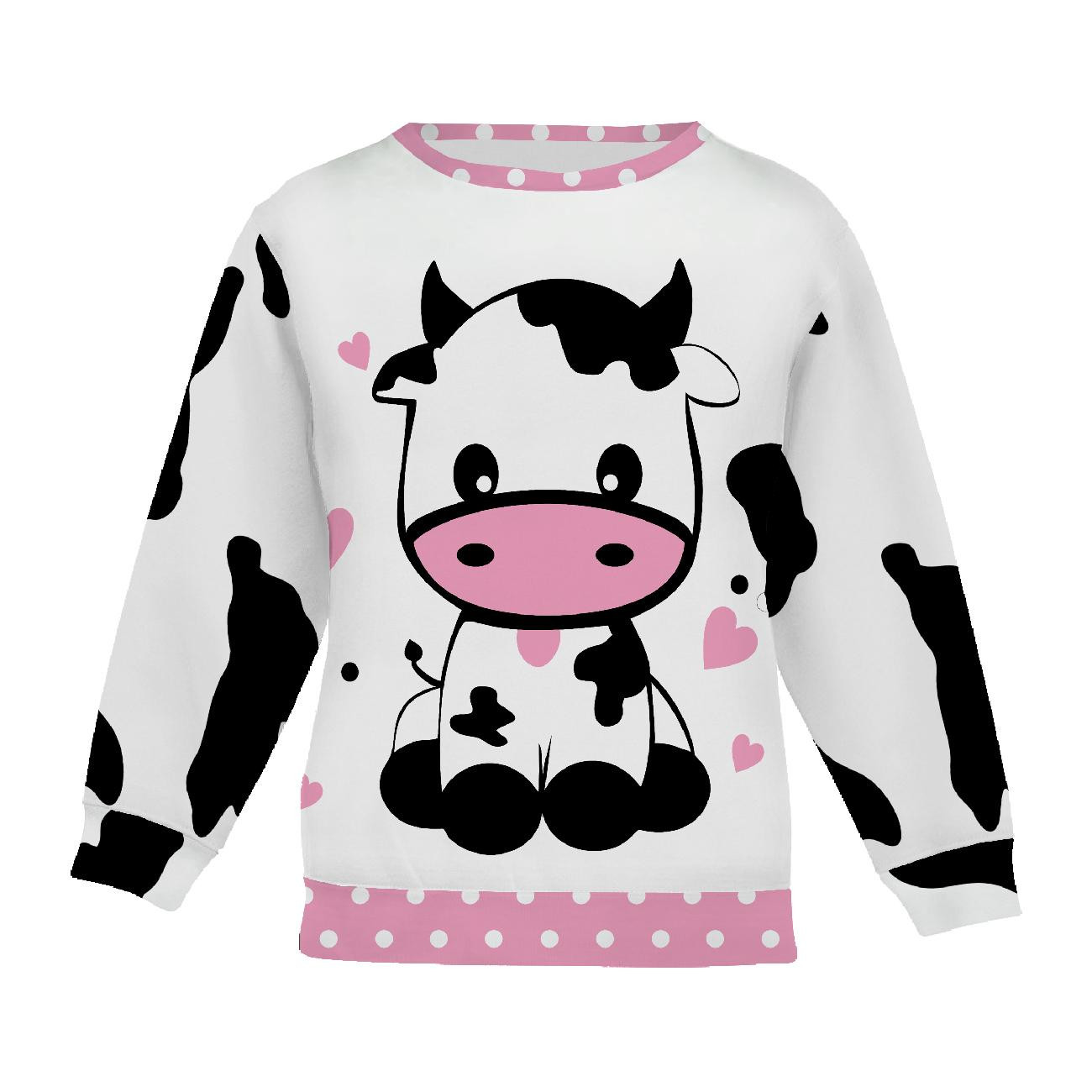 CHILDREN'S (NOE) SWEATSHIRT - COW ADELE - sewing set