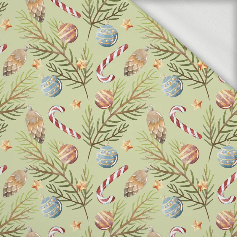 CHRISTMAS DECORATION (CHRISTMAS SEASON) - looped knit fabric