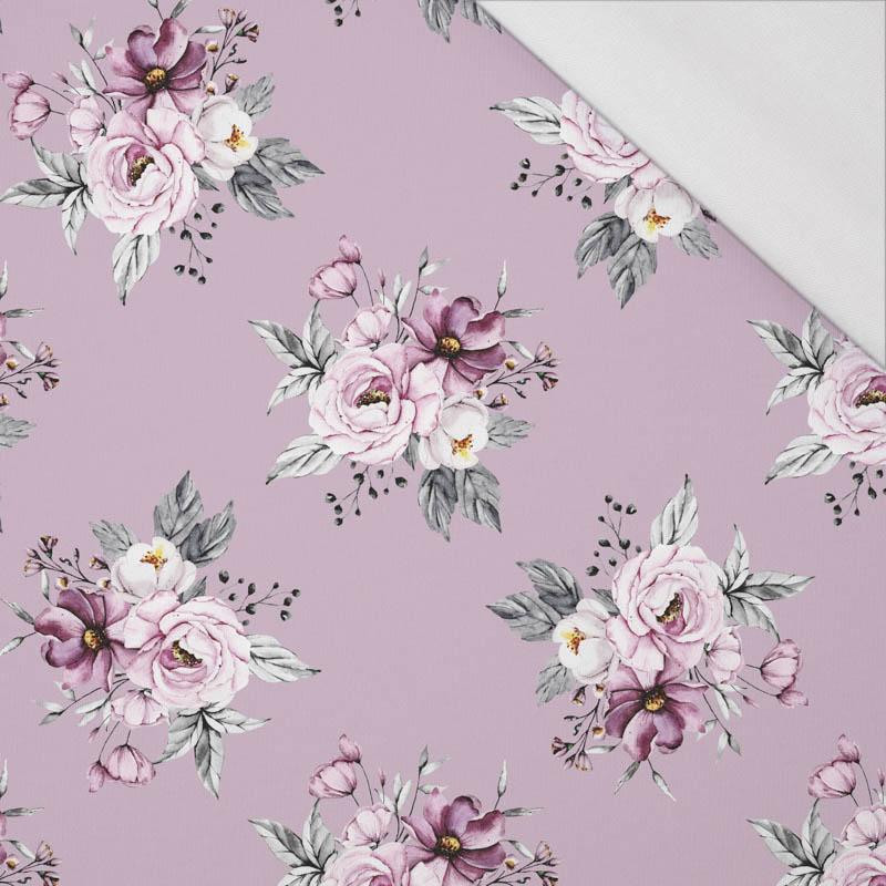 WATERCOLOR BOUQUET Pat. 5 - single jersey with elastane 