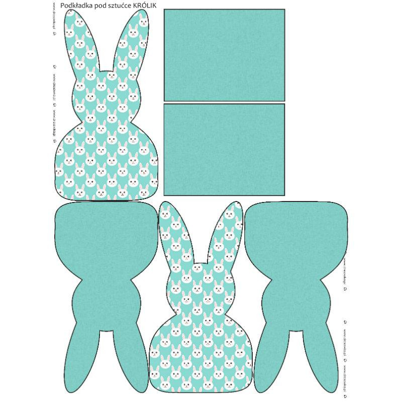 Cutlery bunny - BUNNIES / mint