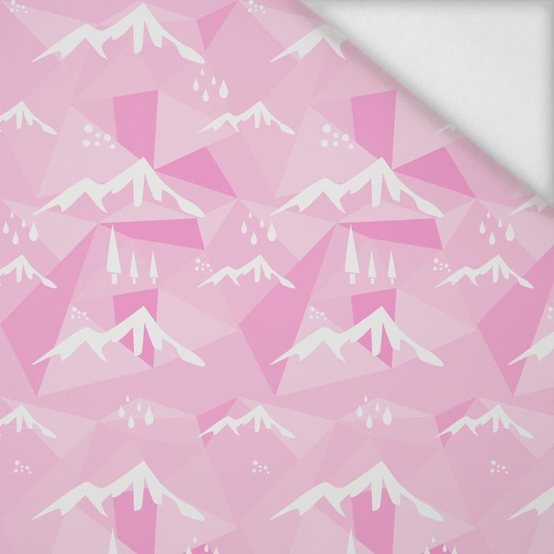 MOUNTAINS (adventure) / pink - softshell