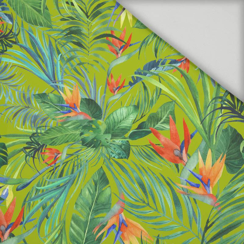 PARADISE JUNGLE / green - quick-drying woven fabric