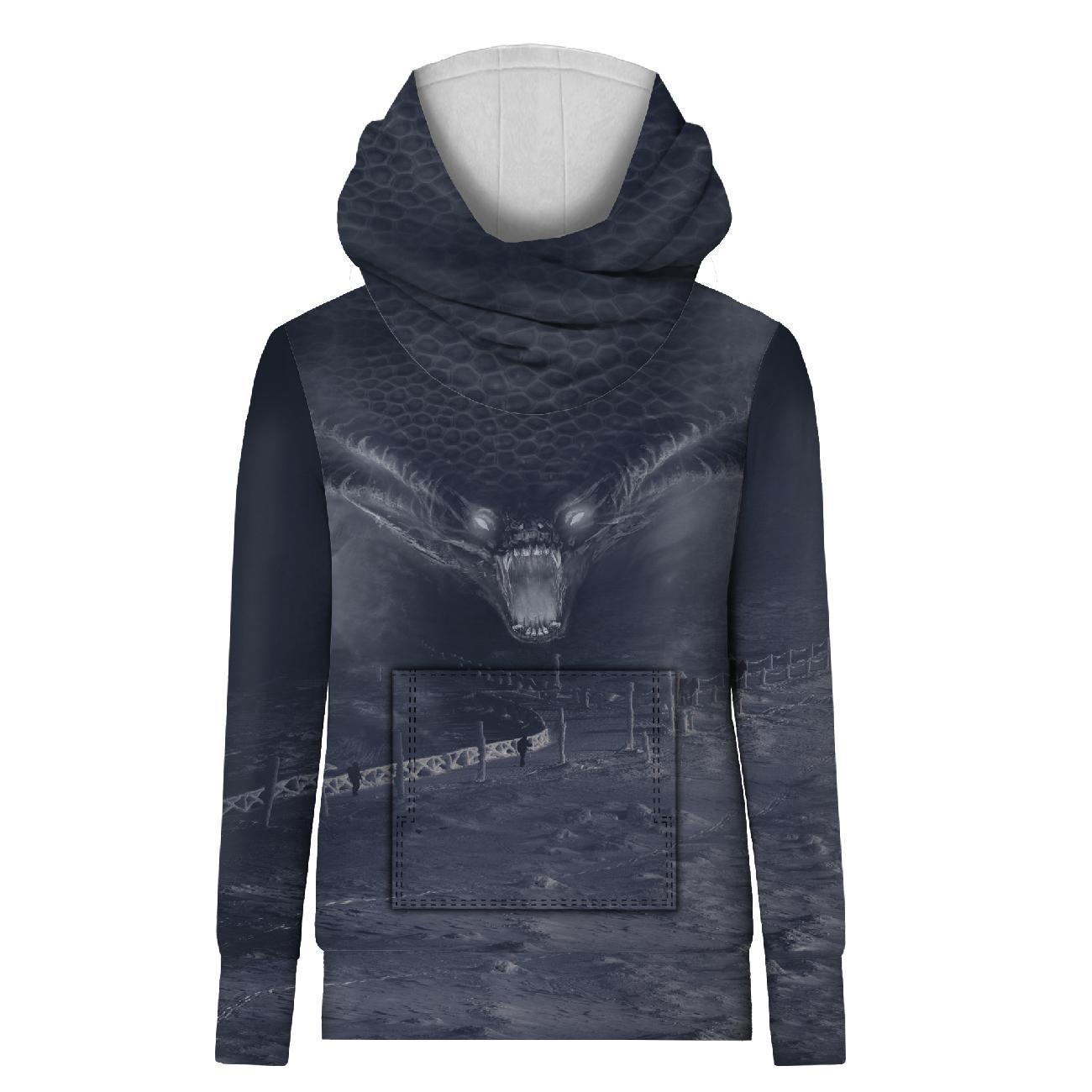 HYDROPHOBIC HOODIE UNISEX - SNYKOSZ BEAST - sewing set