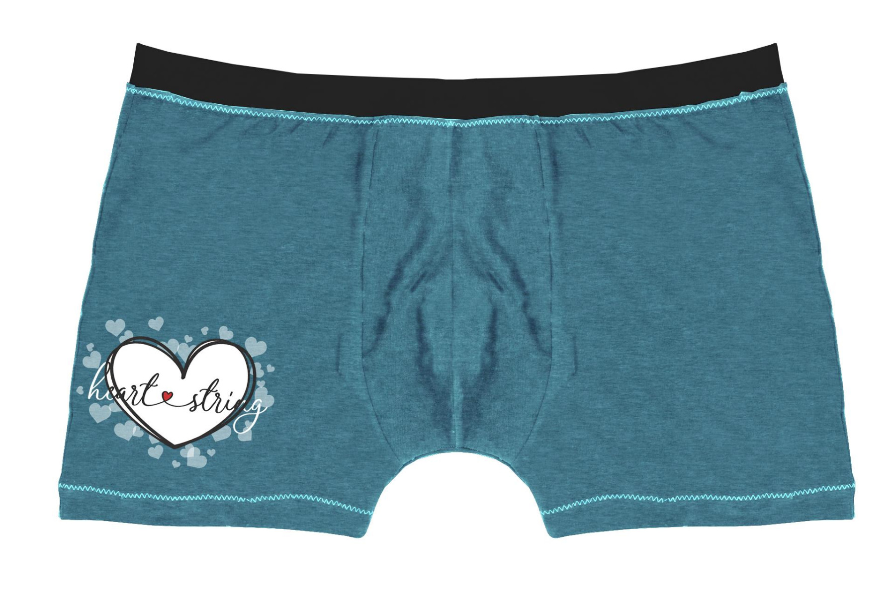 MEN'S BOXER SHORTS - HEART STRING (HAPPY VALENTINE’S DAY)