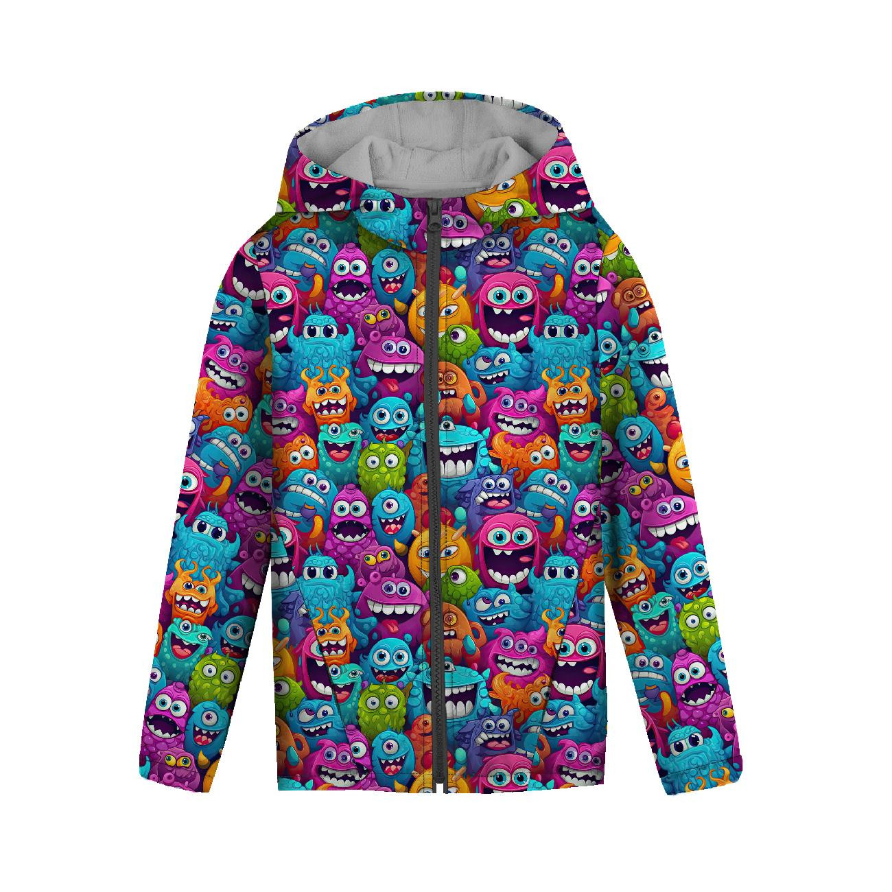 KIDS JACKET TEDDY (ZOE) - CRAZY MONSTERS PAT. 3 - sewing set