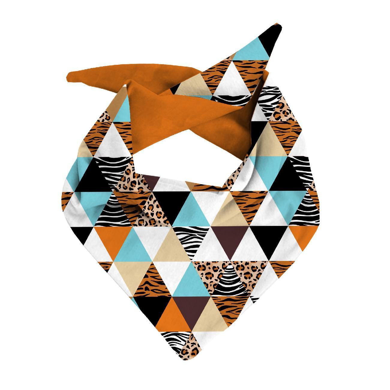 KID'S CAP AND SCARF (CLASSIC) - TRIANGLES / SPOTS 59-61