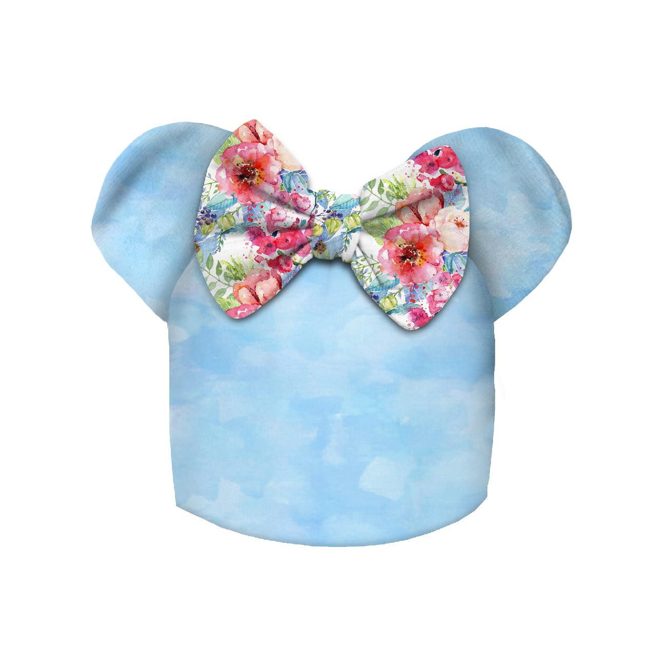 KID'S CAP AND SCARF (MOUSE) - WILD ROSE PAT. 3 (IN THE MEADOW) - sewing set