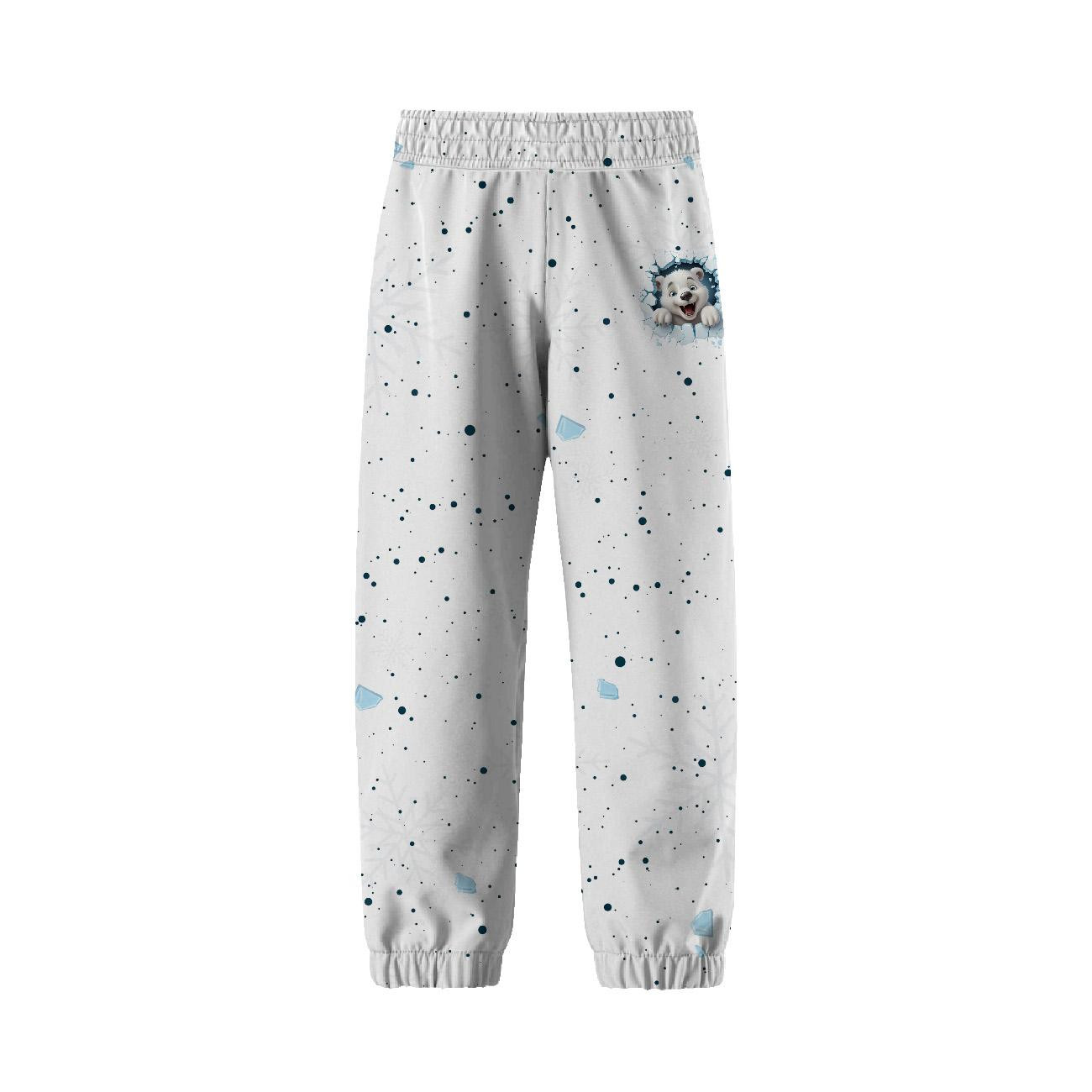 CHILDREN'S SOFTSHELL TROUSERS (YETI) - HAPPY BEAR - sewing set