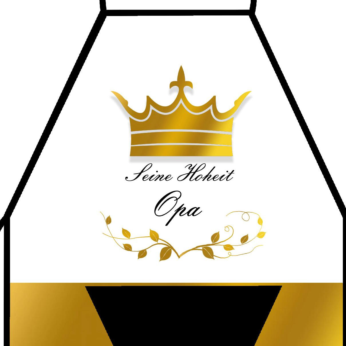 APRON - SEINE HOHEIT OPA / crown