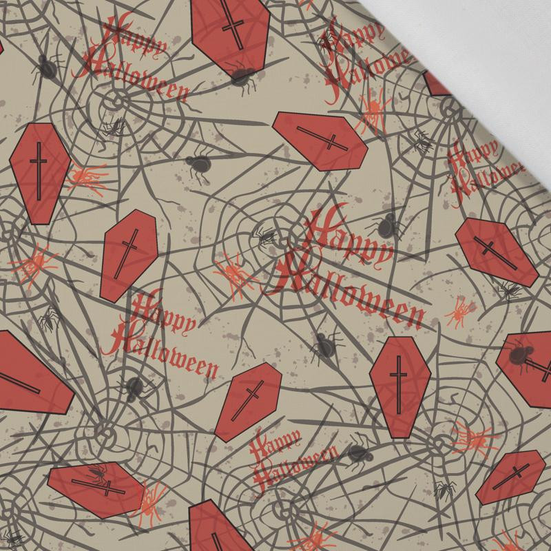 HALLOWEEN WEB COFFINS - Cotton woven fabric