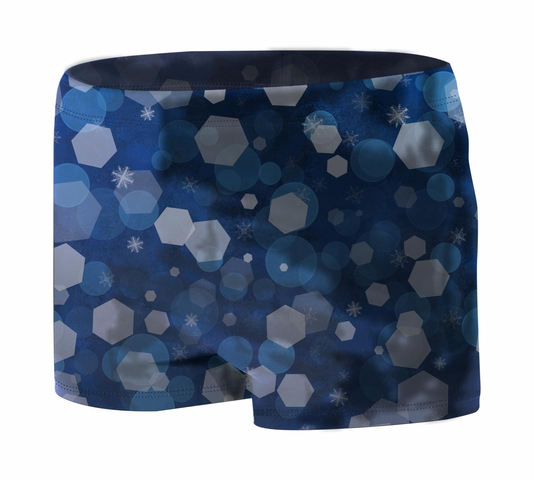 Boy's swim trunks - WINTER HEXAGON (WINTER IS COMING) 110-116
