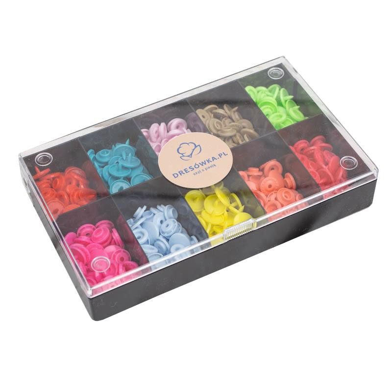 Plastic snaps set - girl’s version