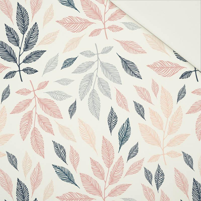 PASTEL LEAVES - Cotton drill