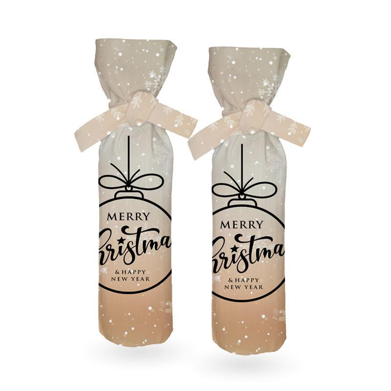 THE BOTTLE COVER -  MERRY CHRISTMAS wz. 1 - DIY set