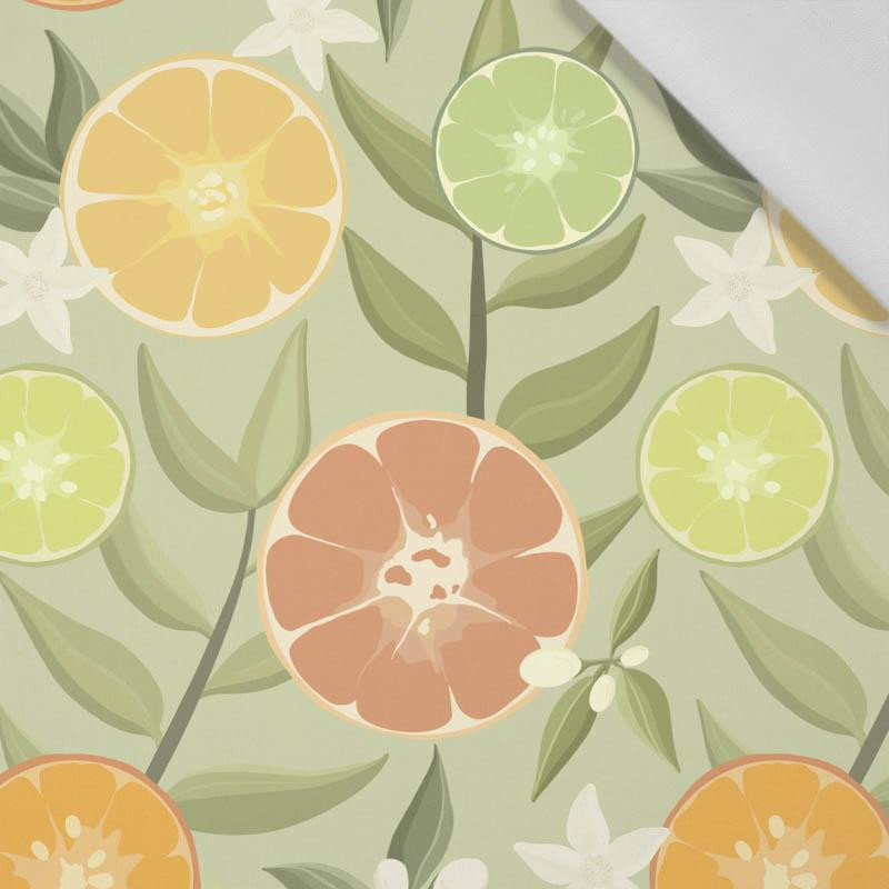 CITRUS no. 2 / green - Cotton woven fabric