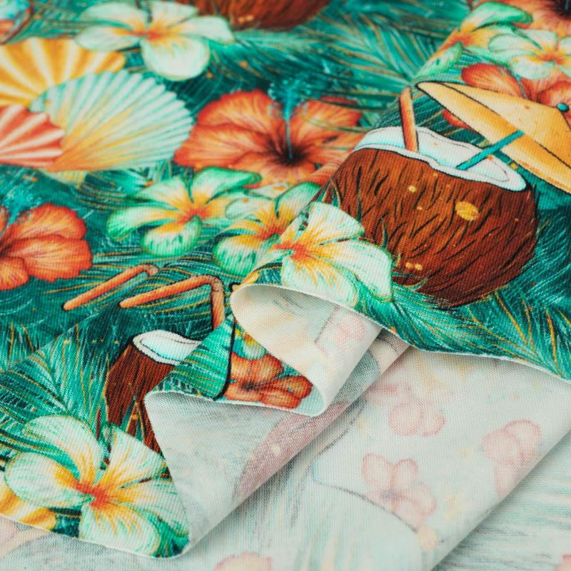 COCONUTS AND SHELLS / swimsuits - single jersey 