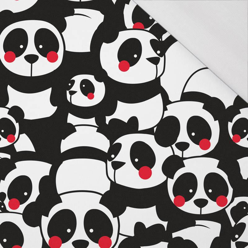 PANDAS / red - single jersey with elastane