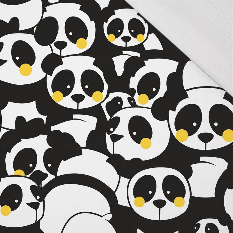 PANDAS / yellow - single jersey with elastane