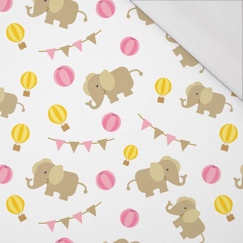 LITTLE ELEPHANTS (ANIMAL GARDEN) - single jersey with elastane 