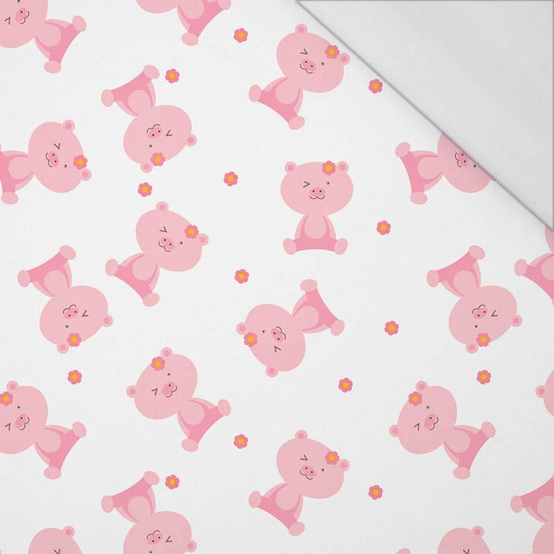PINK PIGS (ANIMAL GARDEN) - single jersey with elastane 