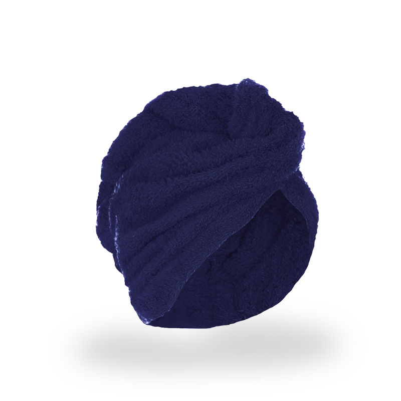 HAIR TURBAN - NAVY