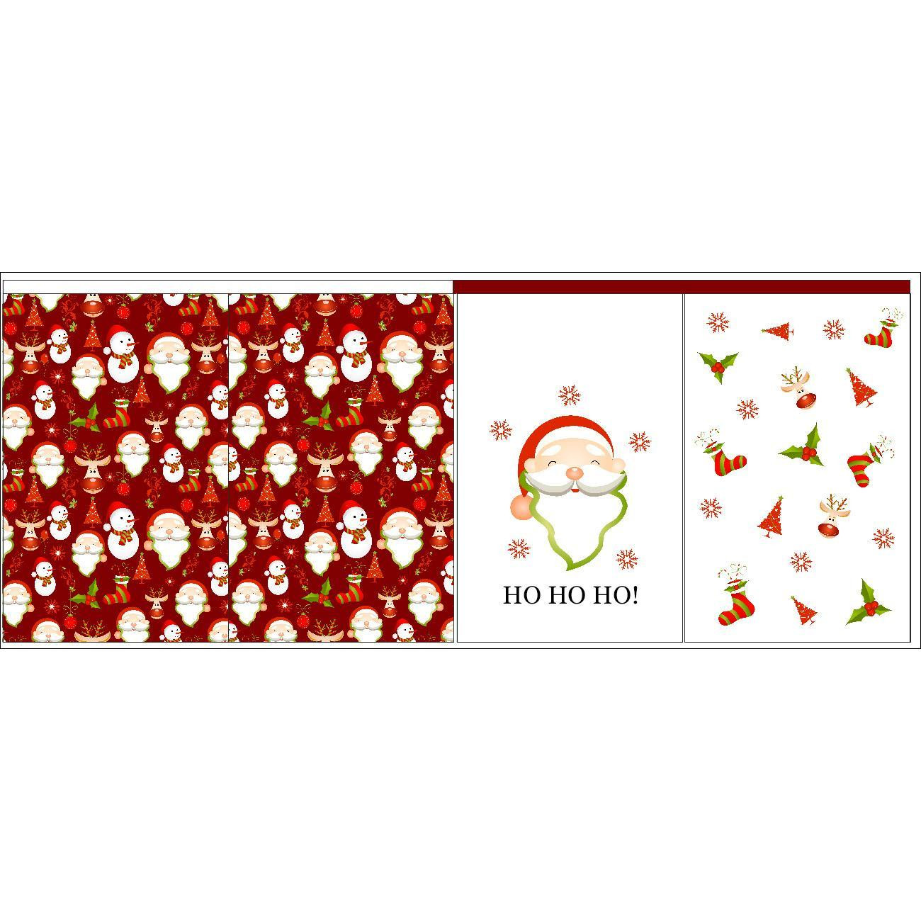 Gift pouches - HAPPY WINTER PAT 2 - sewing set
