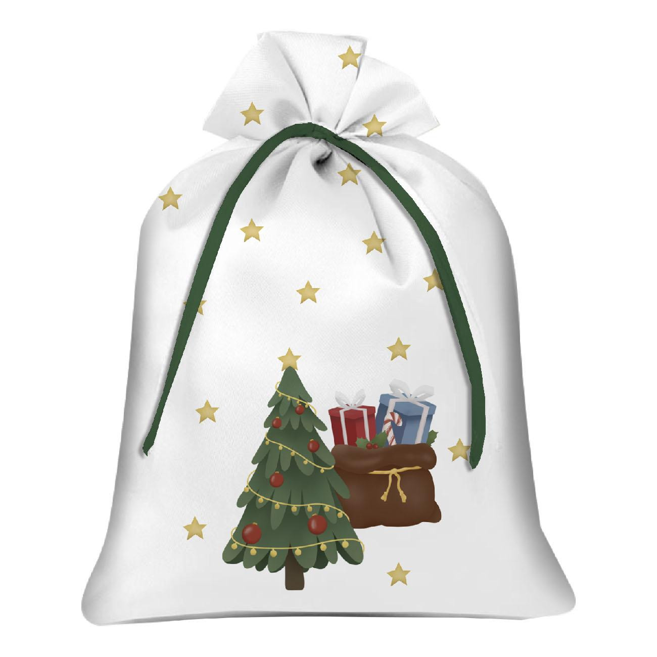 Gift pouches - SANTAS WITH A BAGS OF PRESENTS (IN THE SANTA CLAUS FOREST) - sewing set