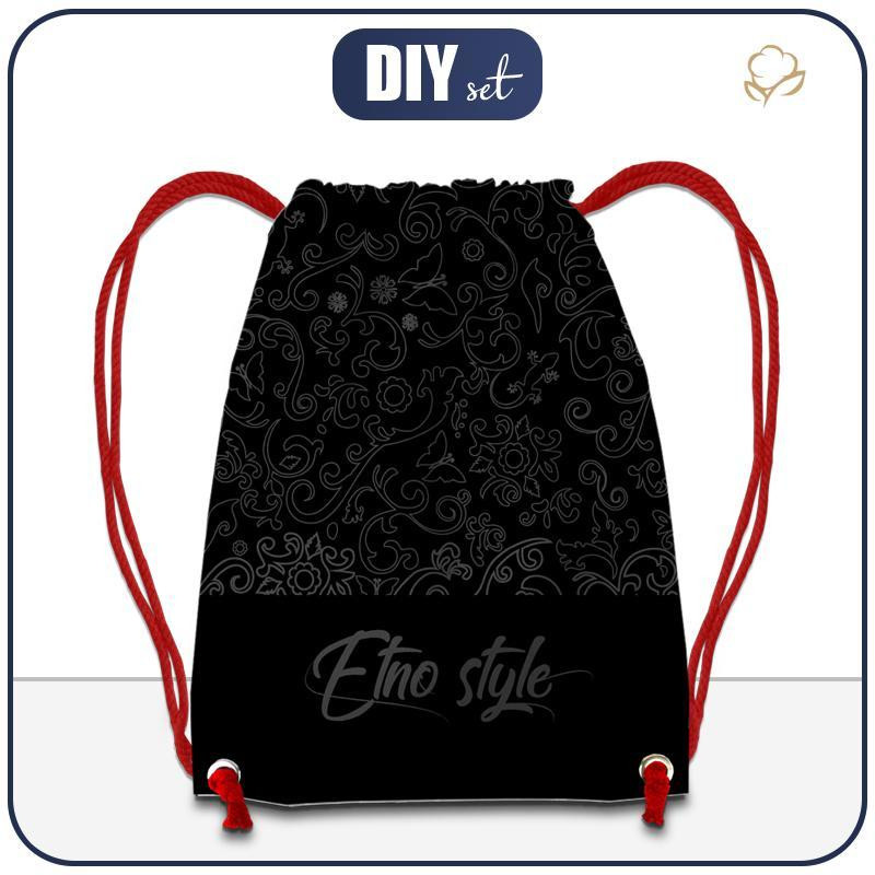 GYM BAG - ETNO / contour / Choice of sizes