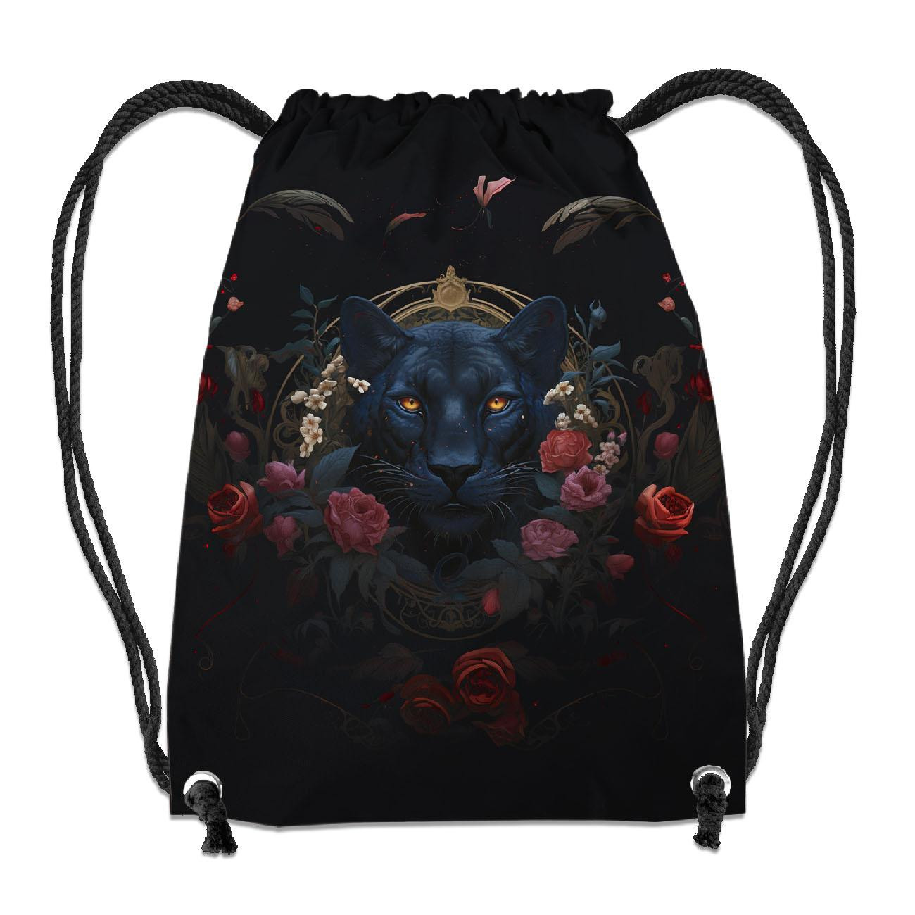 GYM BAG - GOTHIC PANTHER - sewing set