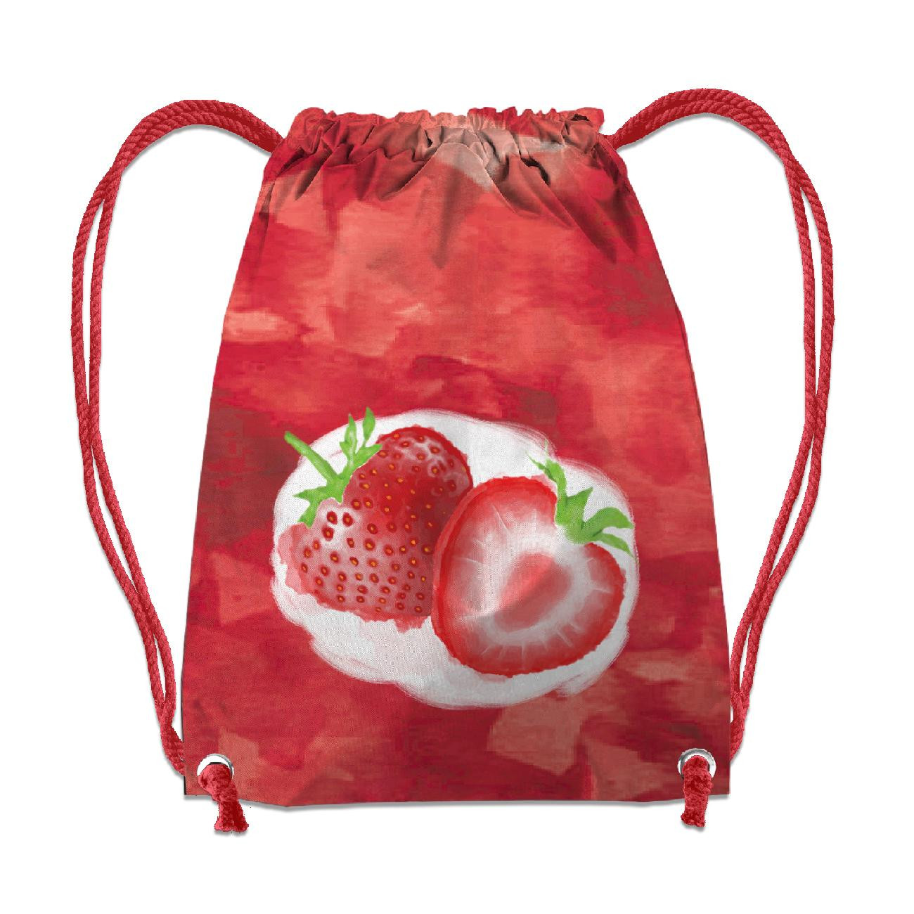 GYM BAG - STRAWBERRY - sewing set