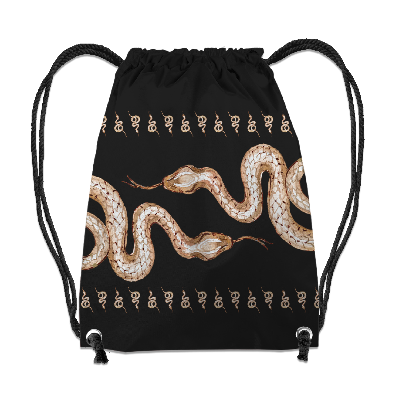 GYM BAG - SNAKE pat. 3 (MAGIC) - sewing set