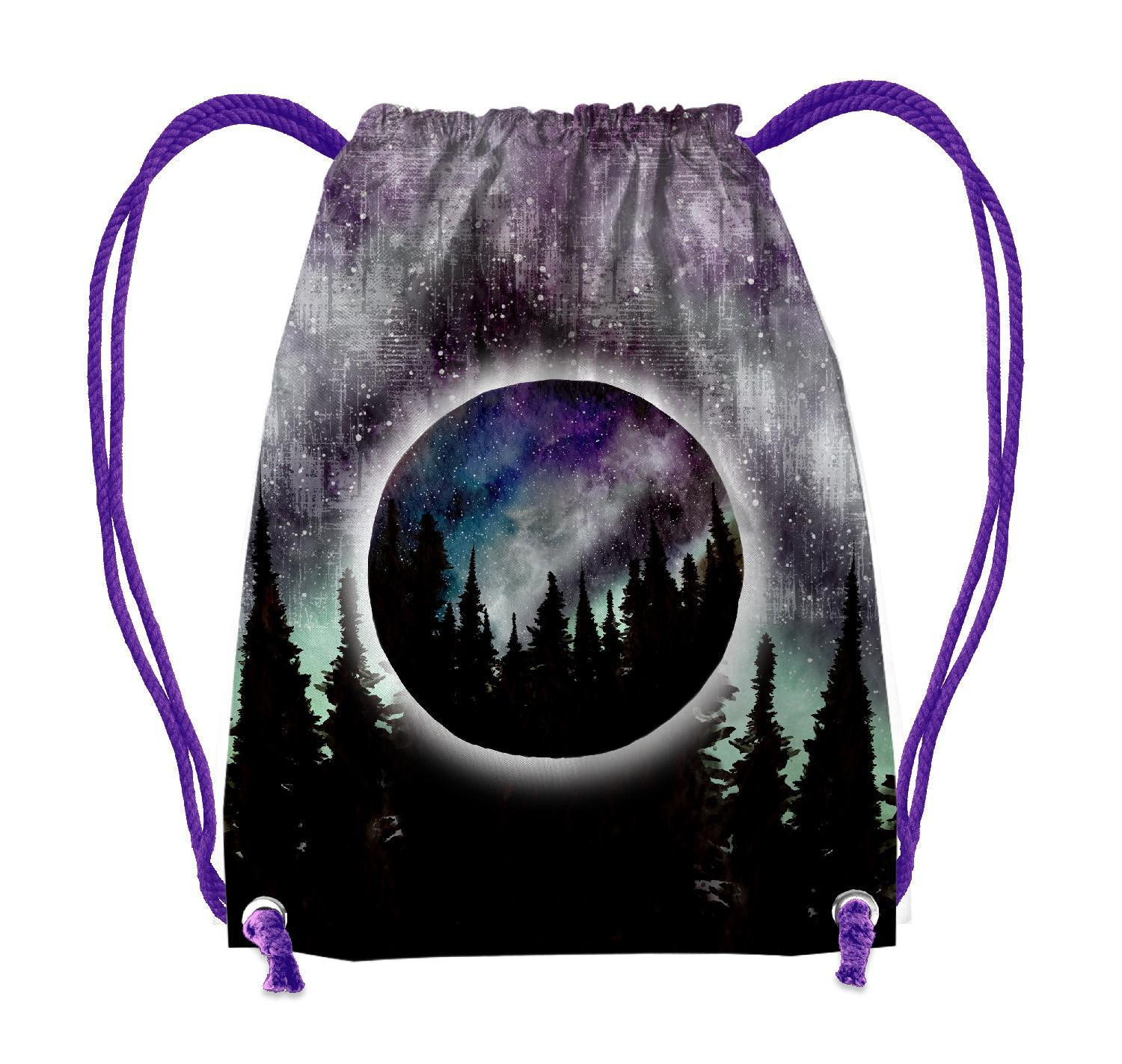 GYM BAG - THE NORTHERN LIGHTS (GALAXY) - sewing set