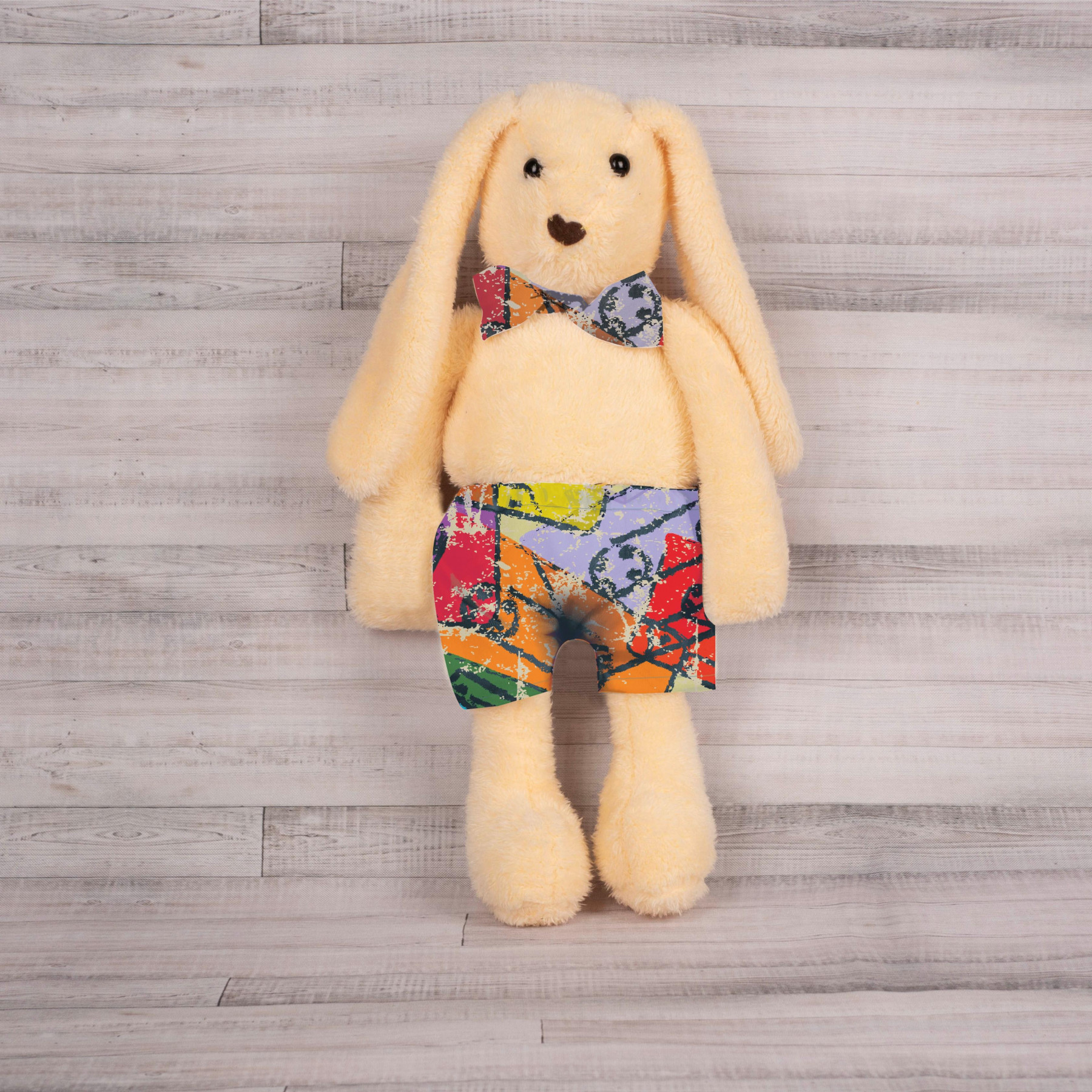 SHORTS + BOW TIE FOR BUNNY - CASSETTES - sewing set